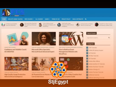 موقع FreeCourseSites لتحميل الدورات التدريبية المجانية