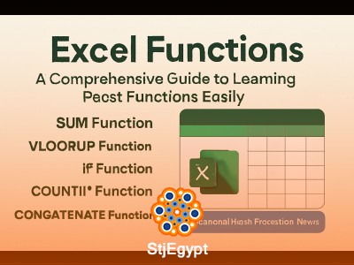 كتاب تعليم دوال الاكسيل للتحميل مجاني