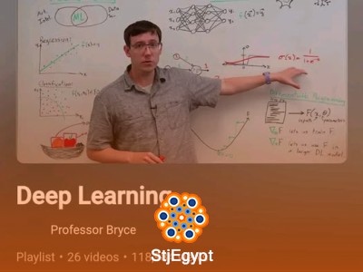 سلسلة البروفيسور Bryce لتعلم التعلم العميق: من النظرية إلى التطبيق