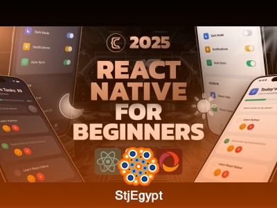 React Native Tutorial for Absolute Beginners – Build Your First Mobile App in 2 Hours