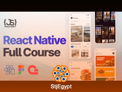Build and Deploy 3 Full-Stack React Native Apps – 10-Hour Job-Ready Course