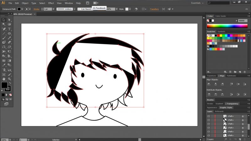 كورس اليستريتور CS6 | illustrator Course