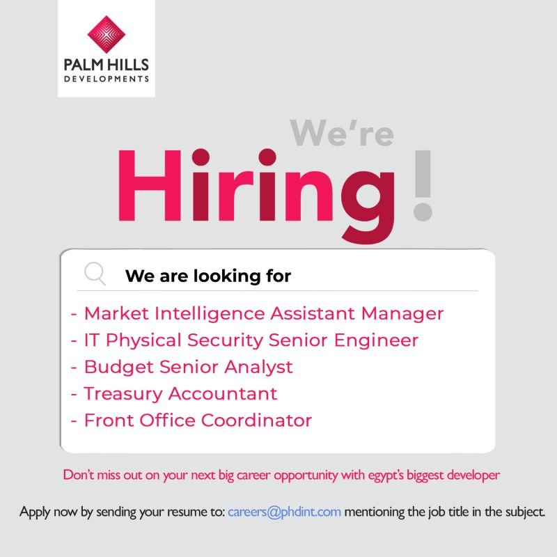 Front Office Coordinator at Palm Hills