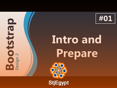 تصميم باستخدام Bootstrap 3 | التصميم الثاني | مدرسة الزيرو