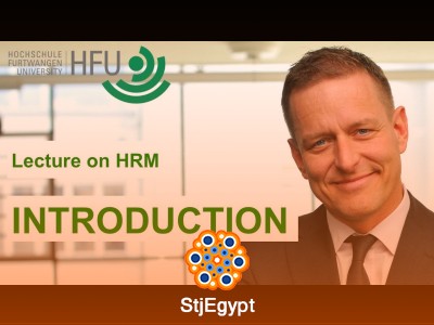Introduction to Human Resource Management – Lecture 01