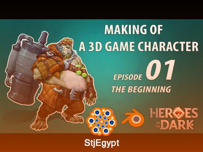 Create a Commercial 3D Game Character: Full Production Course