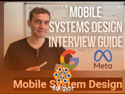 Mobile System Design Interview Course | Real App Architecture & Mock Interviews
