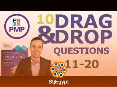 PMP Drag & Drop Practice Questions Mastery (Exam Practice Series)