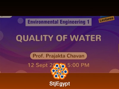 Environmental Engineering I – Water Quality and Treatment Processes