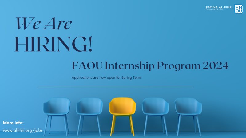 FAOU Internship Program – Summer 2024 - STJEGYPT